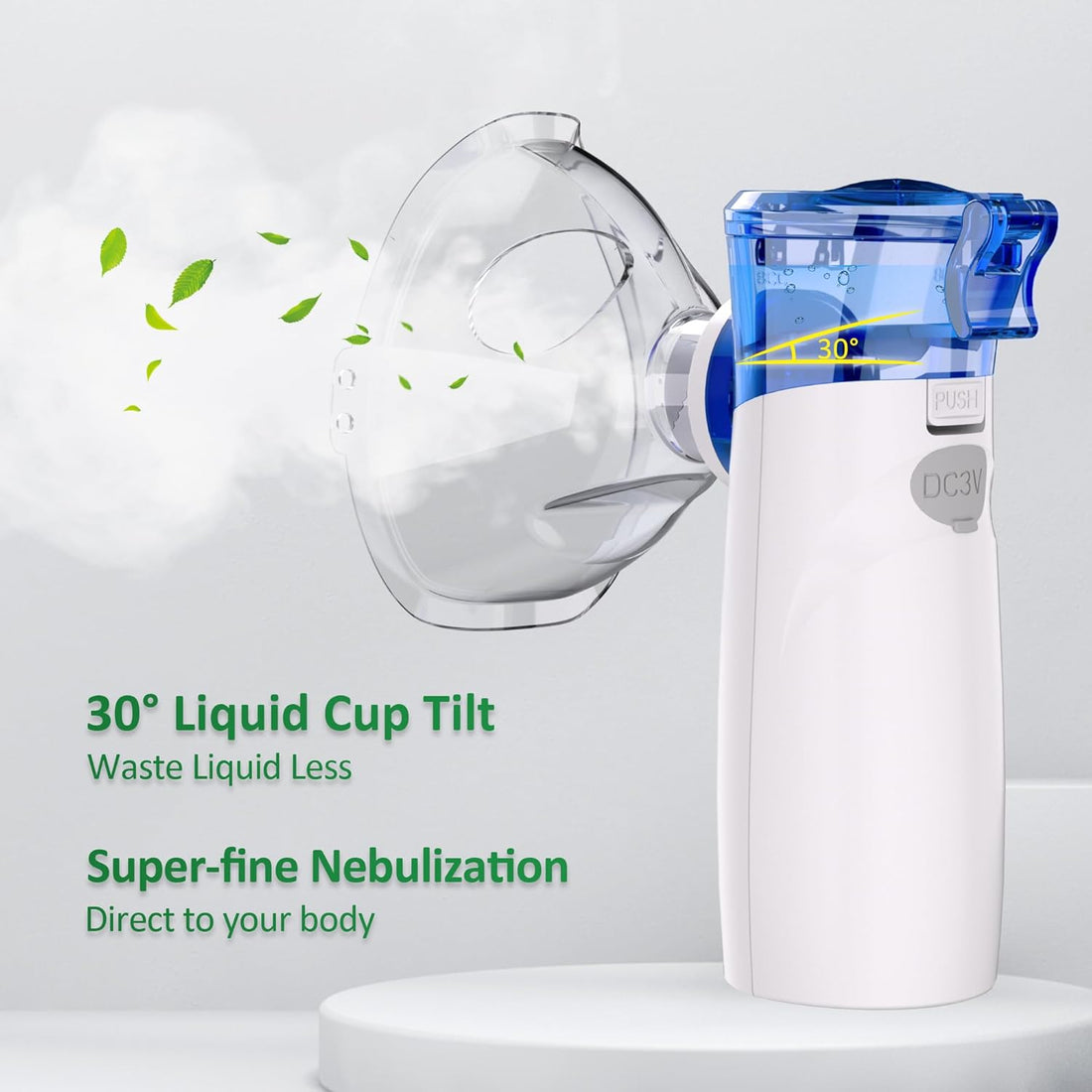 Portable Kids Nebulizer Machine | Silent Fast Mist Inhaler for Easy Breathing Relief