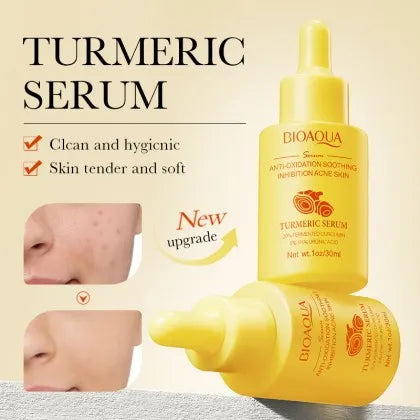 BIOAQUA Anti-Oxidation Acne Removal Turmeric Face Serum- 30ml