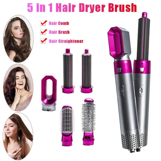 5 in 1 Hot Hair Dryer With Free Mini Spray - Limited Stock