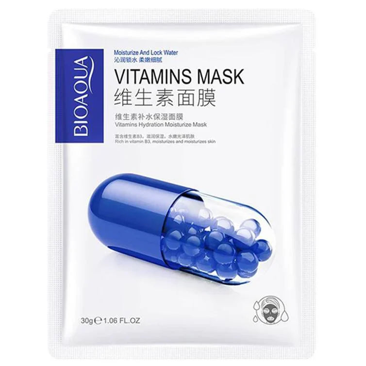 BIOAQUA Vitamins Hydration Moisture Face Mask Sheet
