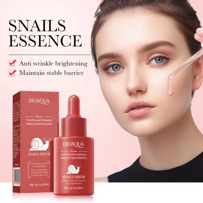 BIOAQUA Tighten Anti Wrinkle Snails Face Serum - 30ml